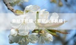 索尼手机膜（索尼xz2手机膜）