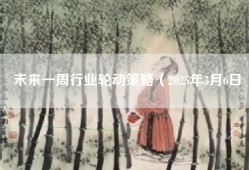 未来一周行业轮动策略（2025年3月6日